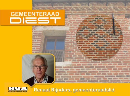 Diest gemeenteraad N-VA Begijnhof Metseltekens begijnhof Diest