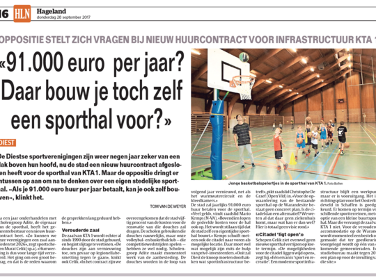 Het Laatste Nieuws (editie Hageland) 28 september 2017 Het Laatste Nieuws (editie Hageland) 28 september 2017