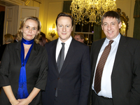 Liesbeth Homans, David Cameron en Jan Jambon